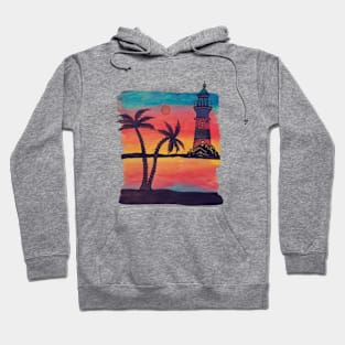 Lighthouse Sunset Hoodie